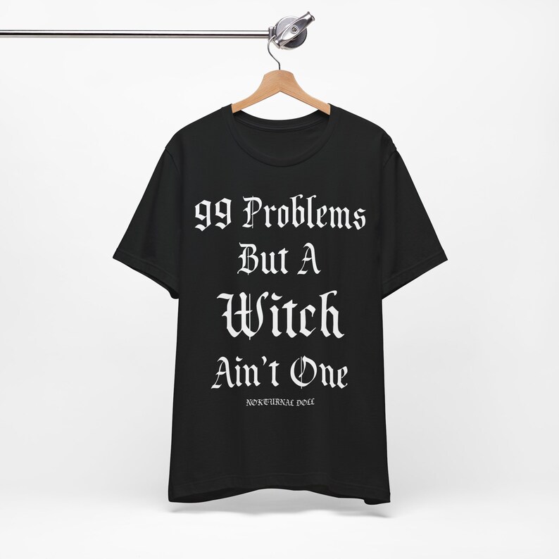 Witchy Tshirt Witchy Tee Gothic tshirt Goth Tee Gothic Clothing Occult Clothing Wiccan Dark Fashion Egirl clothes Goth Gifts Witchcraft image 5