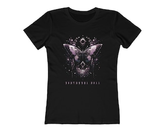 Butterfly Tee Shirt Womens Butterfly Tshirt Gothic Butterfly Tee Mystical Butterfly Shirt Butterfly Graphic Shirt Witchy Shirt Gift Idea
