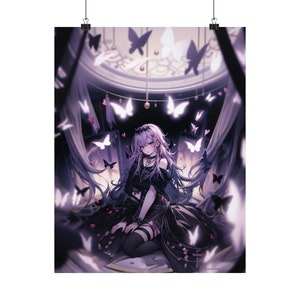 Anime Art Poster Anime Art Print Waifu Poster Anime Girl Poster Japanese Art Manga Poster Kawaii Poster Anime Wall Art Anime Home Decor