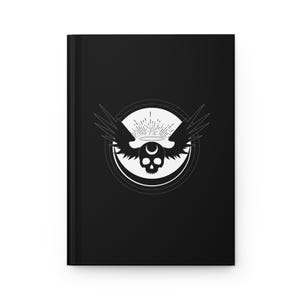 Skull Journal Gothic Journal Skull and Moon Skull with Wings Gothic Notebook Skull Notebook Dream Journal Goth Gifts Cute Goth Satanic