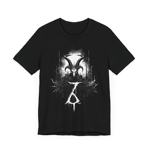 Baphomet Tee Shirt Satan Shirt for Men Satan Shirt For Women Goat Tee Gothic Tee Goth Tshirt Occult Shirt Gothic Witchy Shirt Goth Gifts