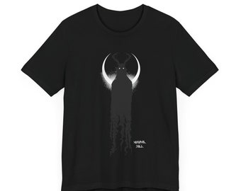 Grim Reaper Tee Shirt Gothic Tee Shirt Gothic Clothing Occult Clothing Witchy Tshirt Satanic Clothing Dark Fashion Egirl Clothes Goth Gifts