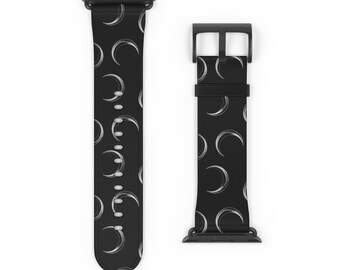 Gothic Apple Watch Band Moon Watch Band Halloween Watch Band Witchy Occult Gothic Accessories Dark Fashion Goth Gifts Gothic Fashion Watch
