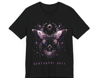ButterflyTee Shirt Butterfly Tshirt Mystical Butterfly Shirt Butterfly Graphic Shirt Gothic Butterfly Tee Witchy Shirt Gift Idea Goth Gifts