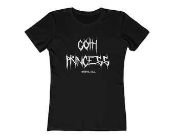 T-shirt gothique Vêtements gothiques Vêtements occultes Cadeaux Goth T-shirt princesse gothique T-shirt sorcellerie T-shirt fille gothique T-shirt gothique sorcellerie