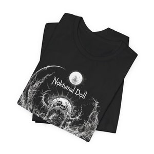 Gothic Tshirt Black Metal Shirt Occult T shirt Witchy Tshirt Gothic Clothes Occult Clothing Skull Tshirt Goth Gifts for Men Satanic T shirt image 3