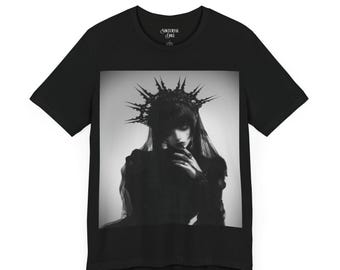 Gothic T-Shirt Okkultes T-Shirt Witchy Tshirt Gothic Kleidung Okkulte Kleidung Dark Aesthetic Horror Tshirt Spooky Frau Goth Geschenke Alt Kleidung