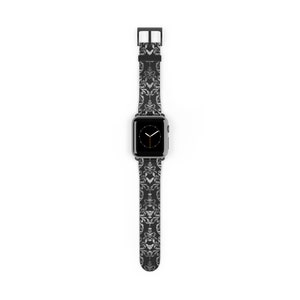 Gothic Apple Watch Band Damask Halloween Bats Witchy Victorian Gothic Accessories Apple Watch Band Dark Fashion Gothic Fashion Goth Gifts image 4