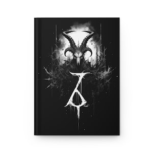 Gothic Journal Gothic Notebook Gothic Dream Journal Goth Journal Witchy Journal Satanic Journal Demon Journal Halloween Journal Goth Gifts