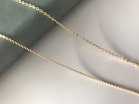 Jewelry Chain Necklace Plated 18K Gold Chain DIY Jewelry Findings Flat Type  O Chain Golden Plated Brass 14K Bracelet Parts - Buy Jewelry Chain Necklace  Plated 18K Gold Chain DIY Jewelry Findings