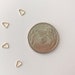 14k Gold Plated Triangle Jump Rings | 14KGP/18KGP Jump Rings | 20PCS ...