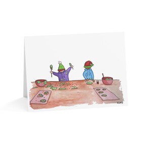 carte de voeux de Noël | Cookie monstre