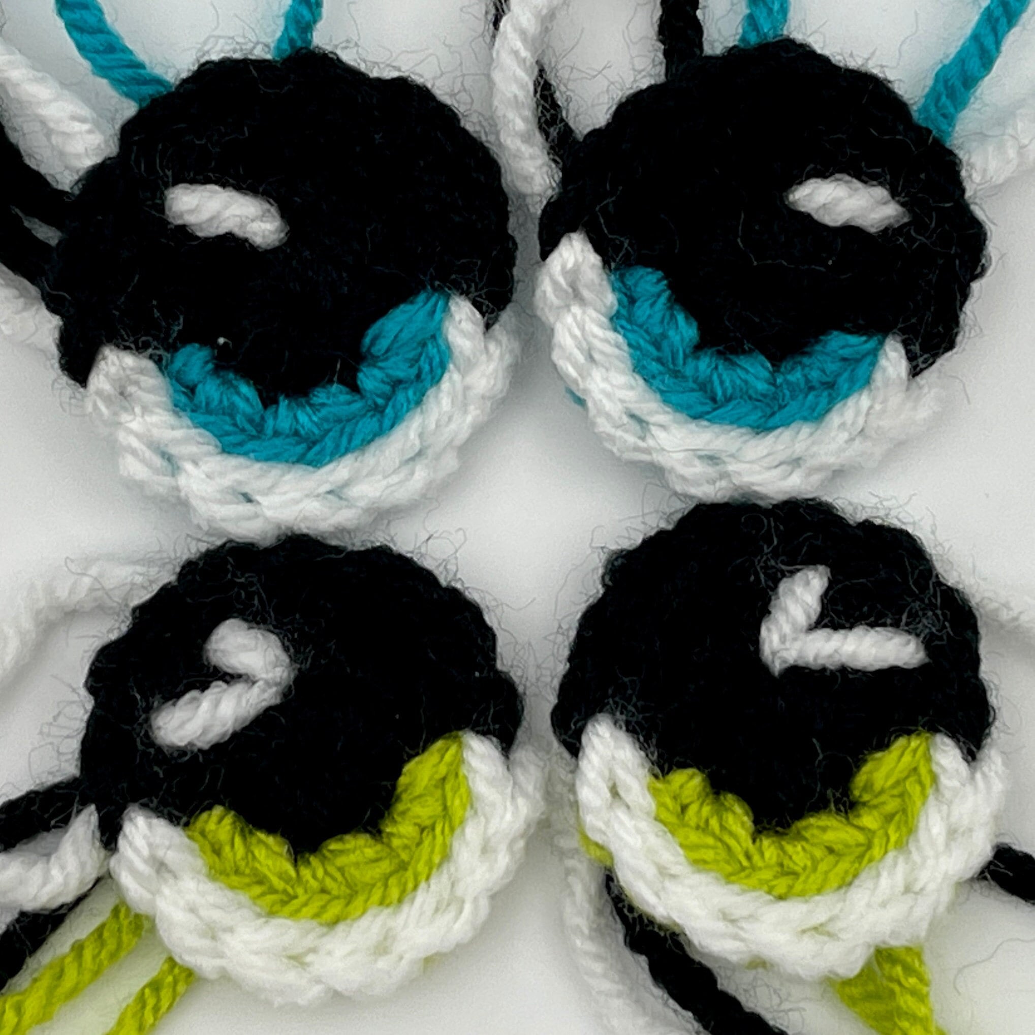 CROCHET PATTERN Eyes for Amigurumi Toys Beautiful Crochet Eyes for