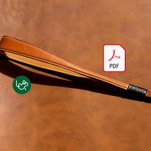 3 Dollars Pattern! No.524 Leather Strap. Leather Craft Pattern PDF A4/A3