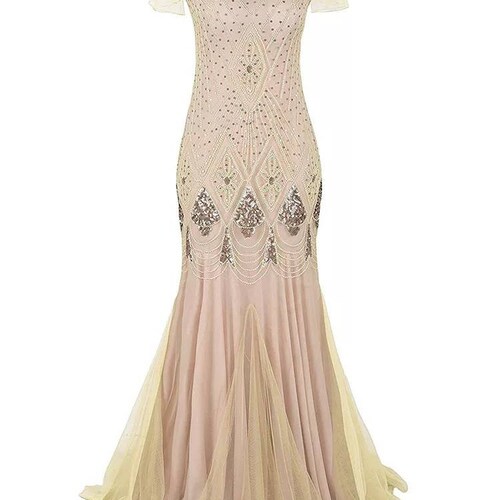 Flapper Gatsby Agnes Dress Prom Dress 1920s Great Gatsby Art | Etsy