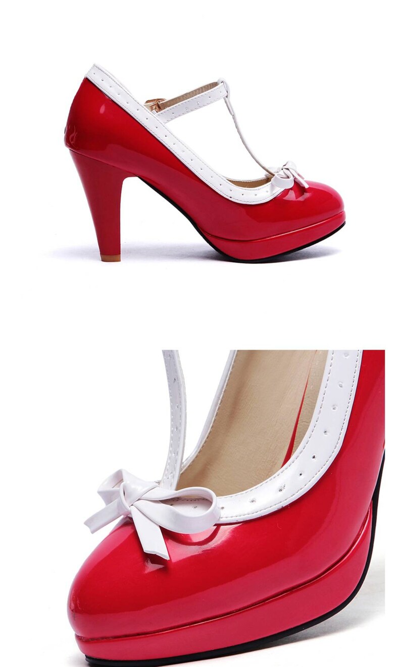 Heels Jane Mary Jane Shoes Heel Vintage Mary Janes High Etsy