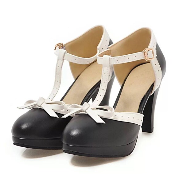 Jane Heels Mary Jane Shoes Heel Vintage 