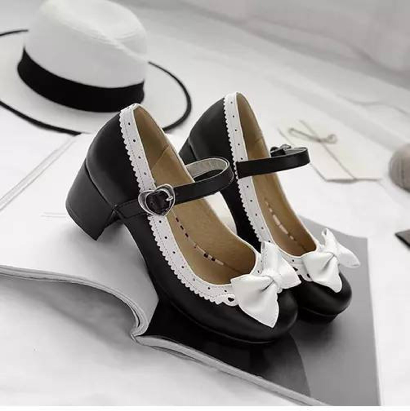 Jane Heels Mary Jane Shoes Heel Vintage Mary Janes High Etsy