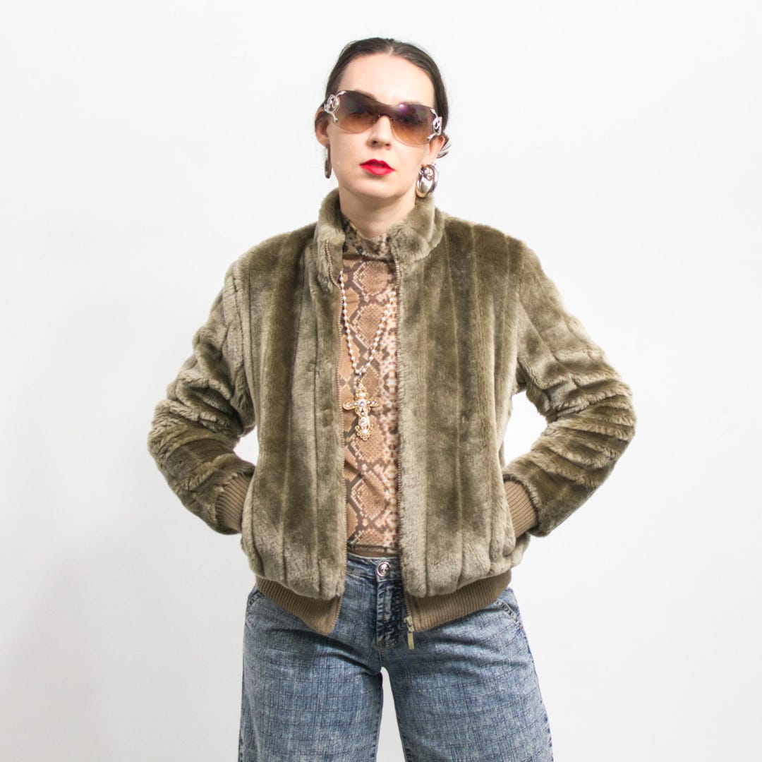 Y2K Fur Jacket