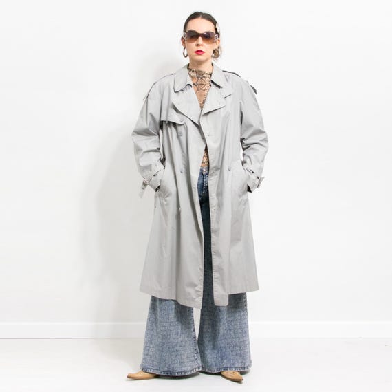 ジャケット・アウター PIERRE CARDIN ARCHIVE LONG TRENCH COAT PIERRE CARDIN ARCHIVE OVERSIZED LONG TRENCH COAT - ARCHIVESTOCK