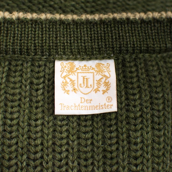 Trachten cardigan wool puff sleeve sweater Julius… - image 9