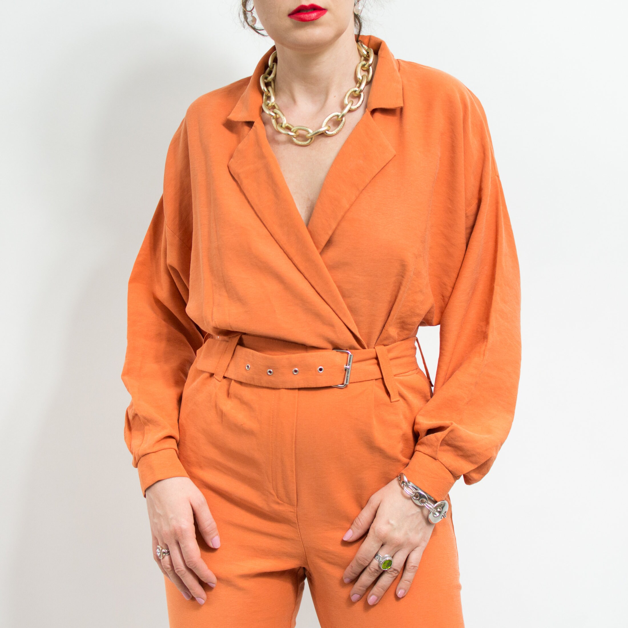 パンツ Vintage orange jump suit il_fullxfull.5930265532_ctey.jpg