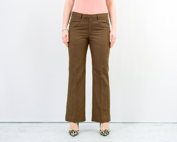 Brown slacks women Outlet