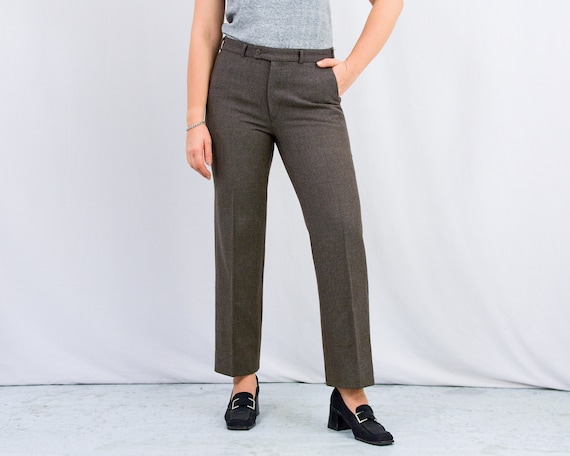 Vintage 1960s Suit Pants Mens 34 29 Hamilton House Trousers Wool MCM  Herringbone | eBay