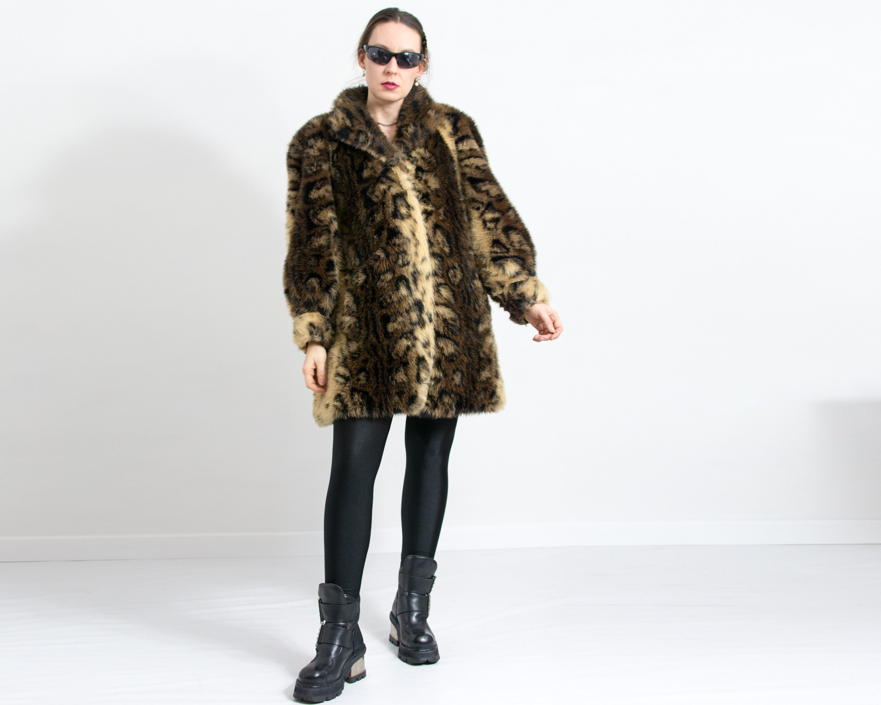 Modacrylic Fur Coat Etsy
