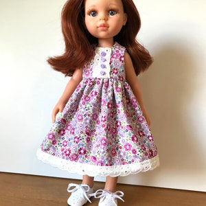 Doll Sewing Pattern for 13&quot; Doll Dress for 12 to 13 inch Dolls
