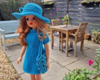 Doll Knitting Pattern for 11-12 inch Fashion Dolls Tulip Dress
