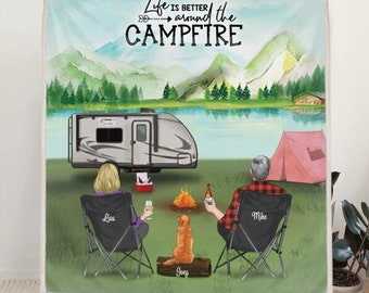 Camping Blanket Etsy