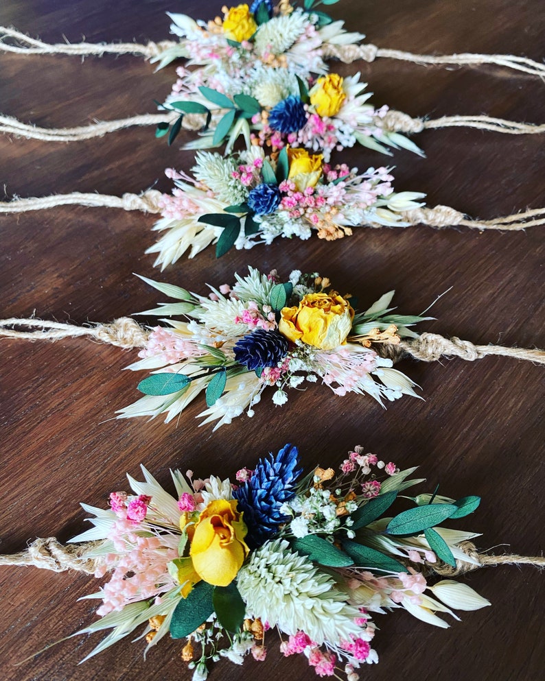 D&B Dried Flower Corsage image 1