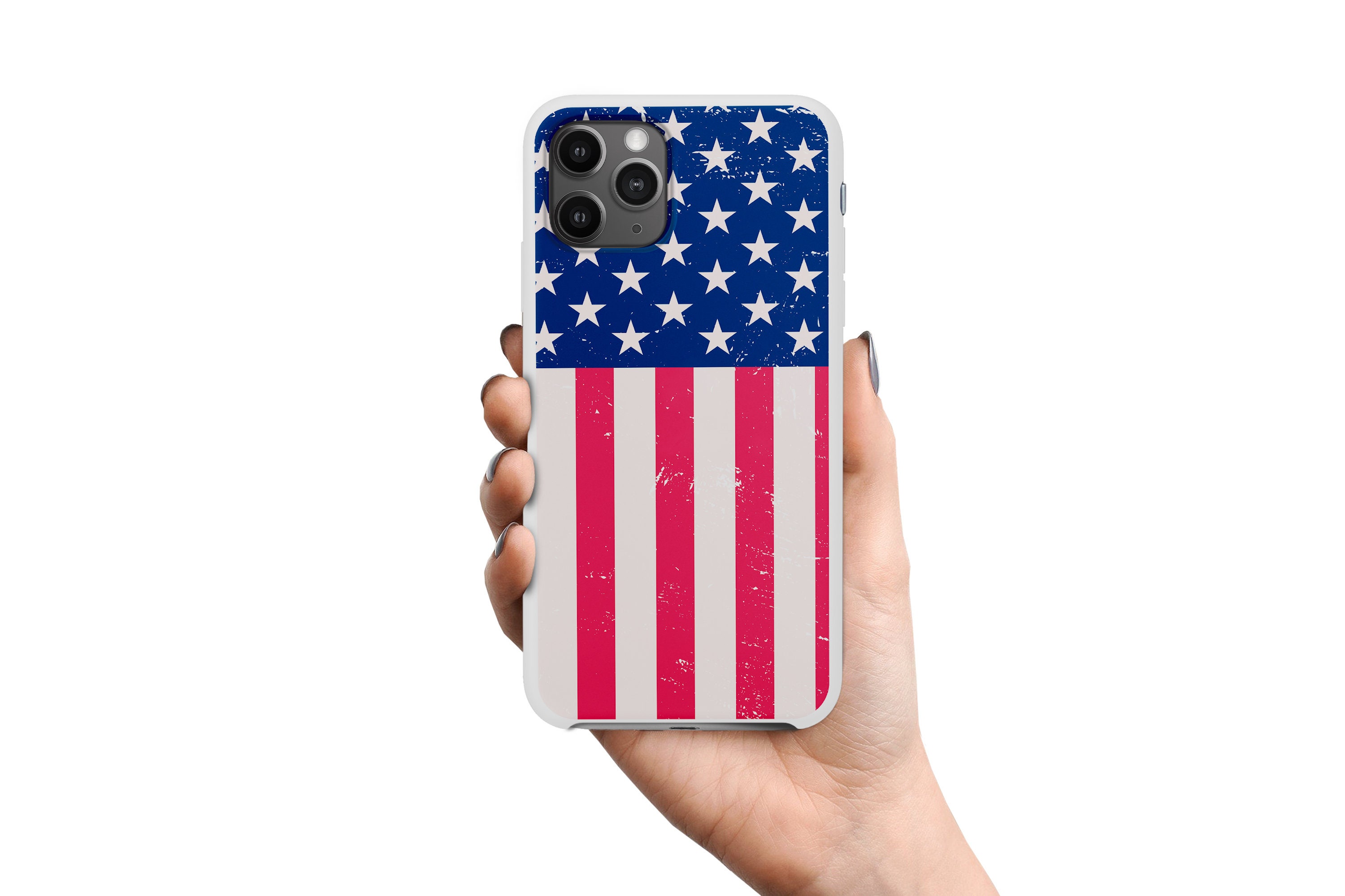 DAIZAG Case Compatible with iPhone 13, Dont Tread on Me Wood Grain American Flag Case for iPhone 13 Cases for Man Woman, Protection Shockproof