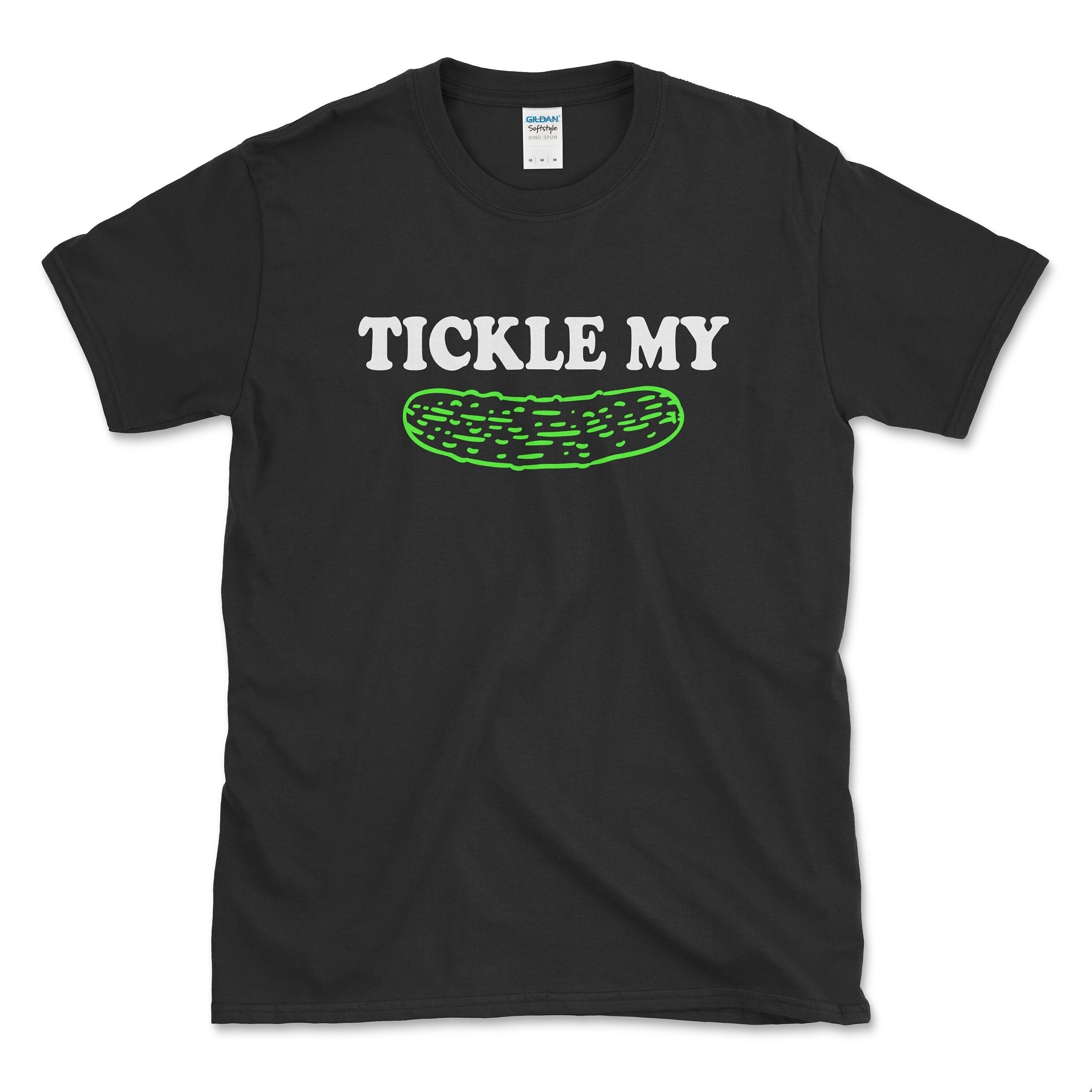 Tickle My Pickle Funny Men's T-shirt Adult Unisex Ring Spun Cotton Shirt -  Etsy