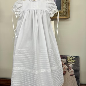 Baby girl heirloom daygown