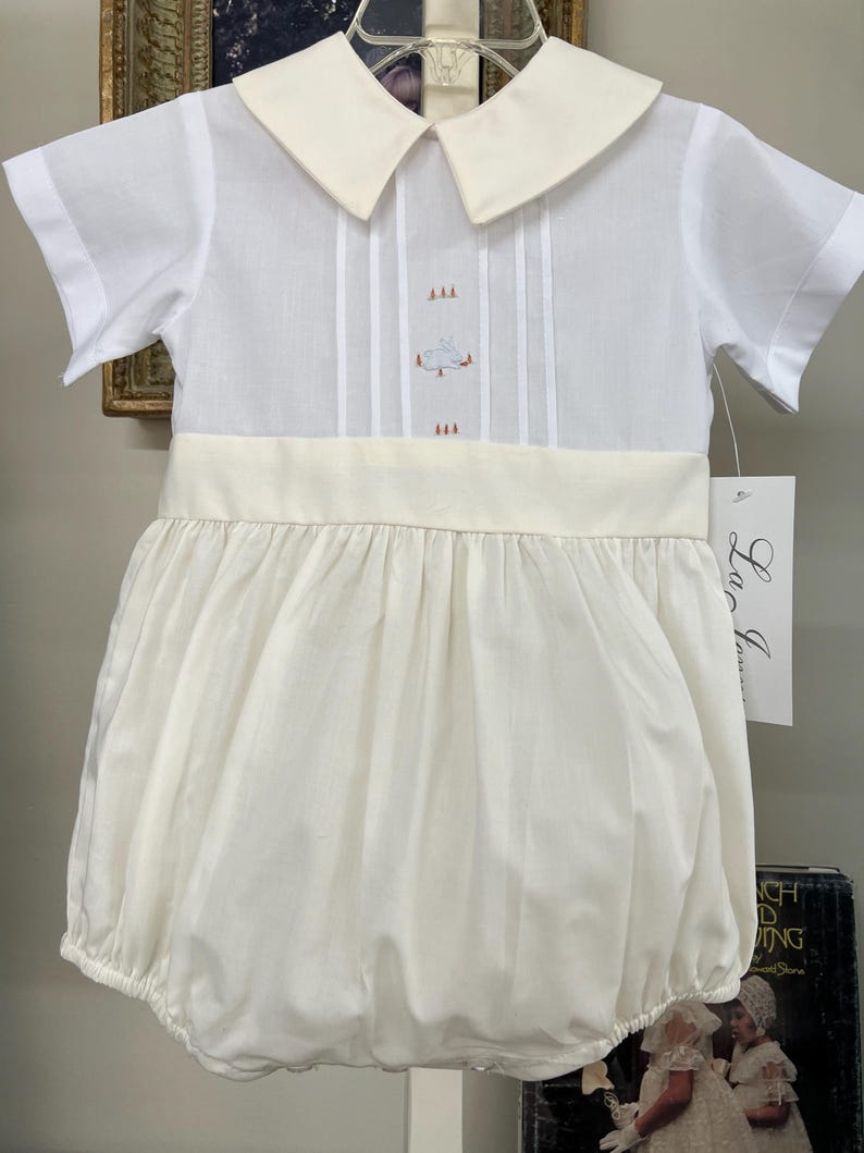 Ivory Classic Smock Boy Bubble main image 0