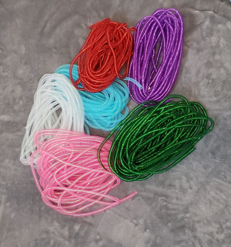 Decorative Floral Mesh Plastic Garland Tubing 36 Ft 11 M Etsy