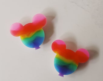 Phoné de ballon de souris arc-en-ciel
