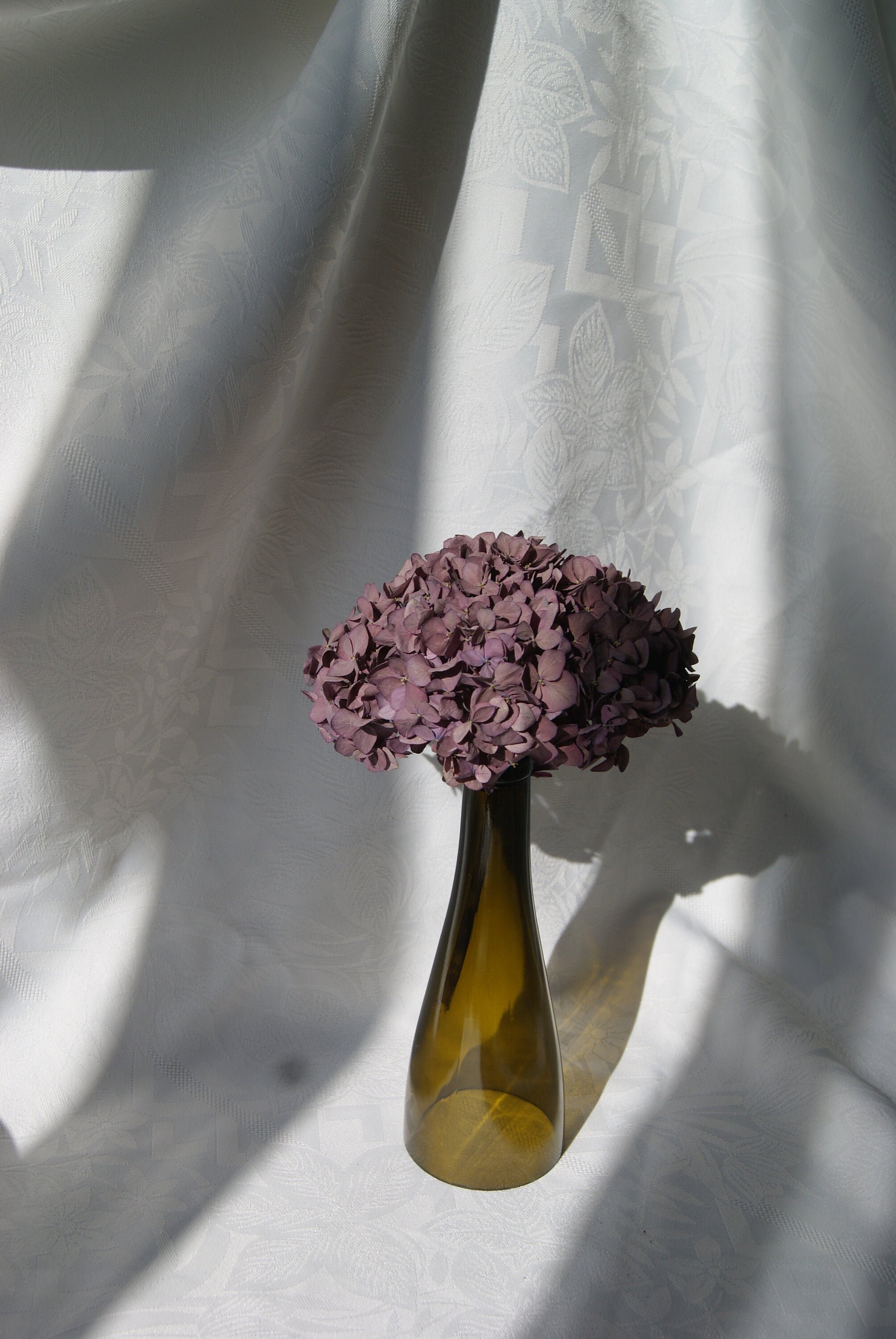 Vase Bouteille de Vin Recyclée