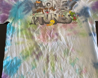 looney tunes tie dye shirt
