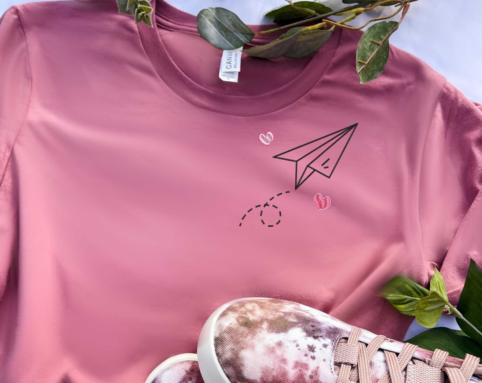 Paper Plane Tee, T-Shirt for her