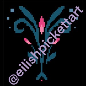 Elsa Bodice Cross Stitch Pattern PDF