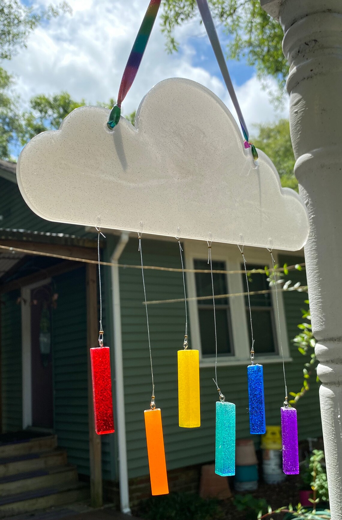 Resin Rainbow Sun Catcher Style 1 Etsy