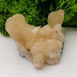 Raw Yellow Calcite Crystal: Natural Rough Healing Stone, 51x31mm