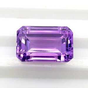 30 Cts, Amazing Amethyst Gemstone Top Quality, Amethyst, Natural Faceted Brazilian Amethyst, Size 18x29x9.5 MM Octagon Shape.