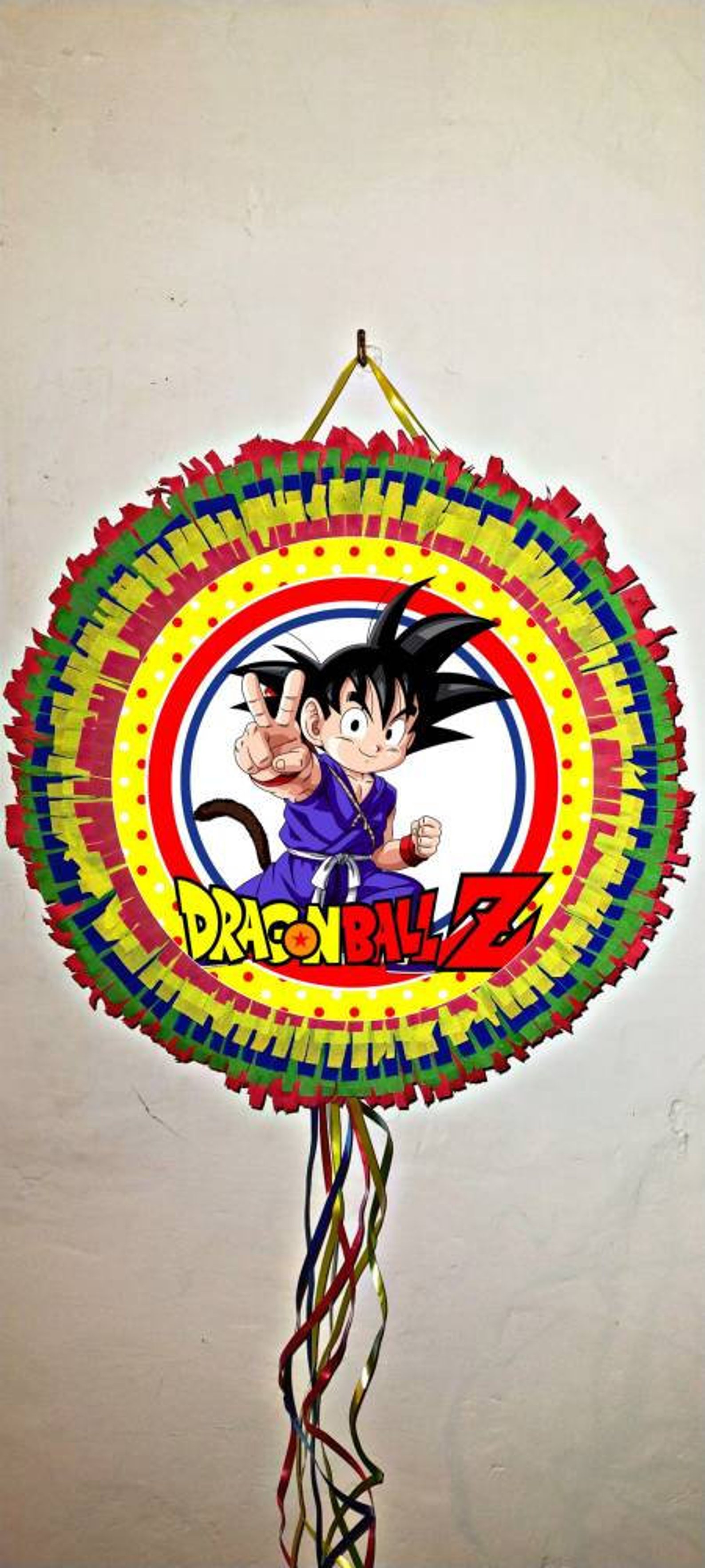 Piñata Dragon Ball Z Pull String HANDMADE Etsy