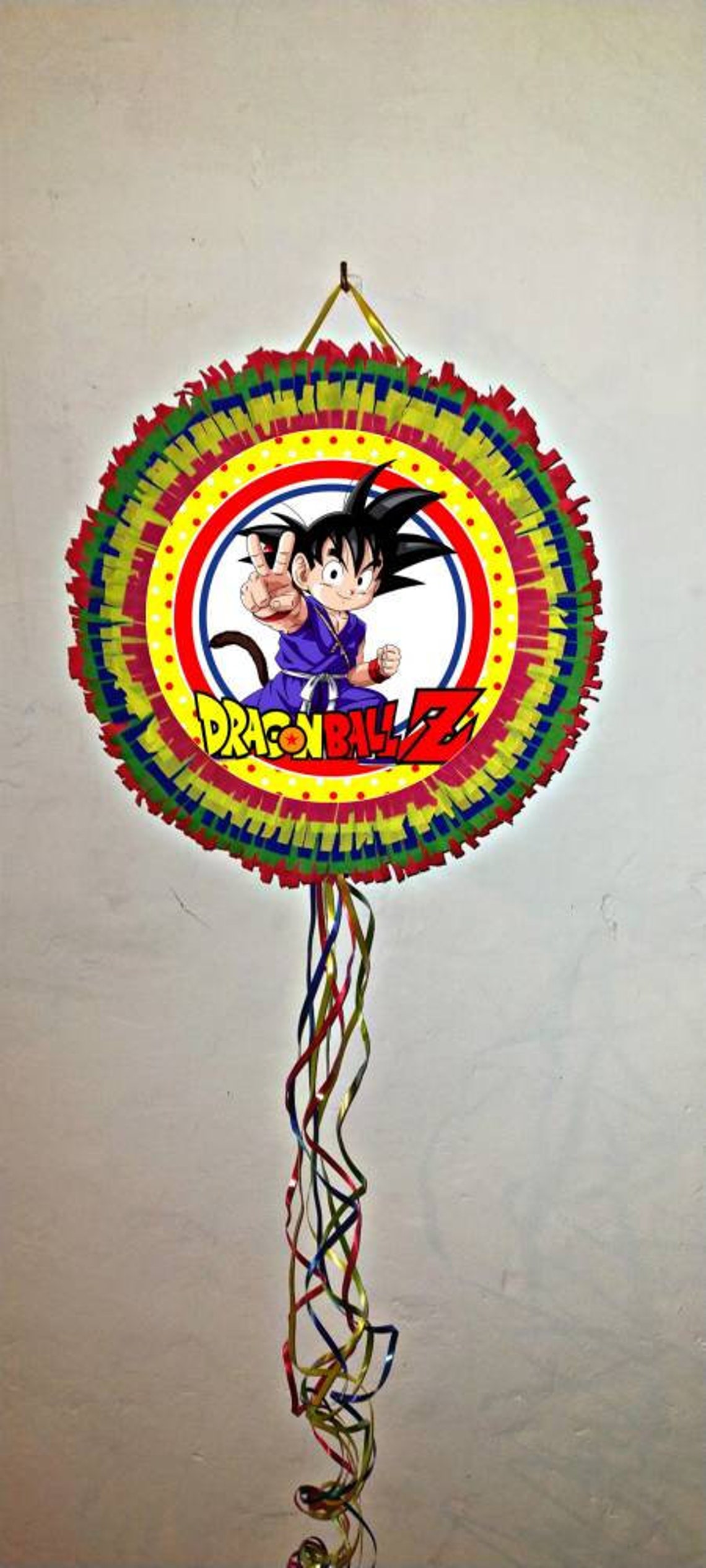 Piñata Dragon Ball Z Pull String HANDMADE Etsy