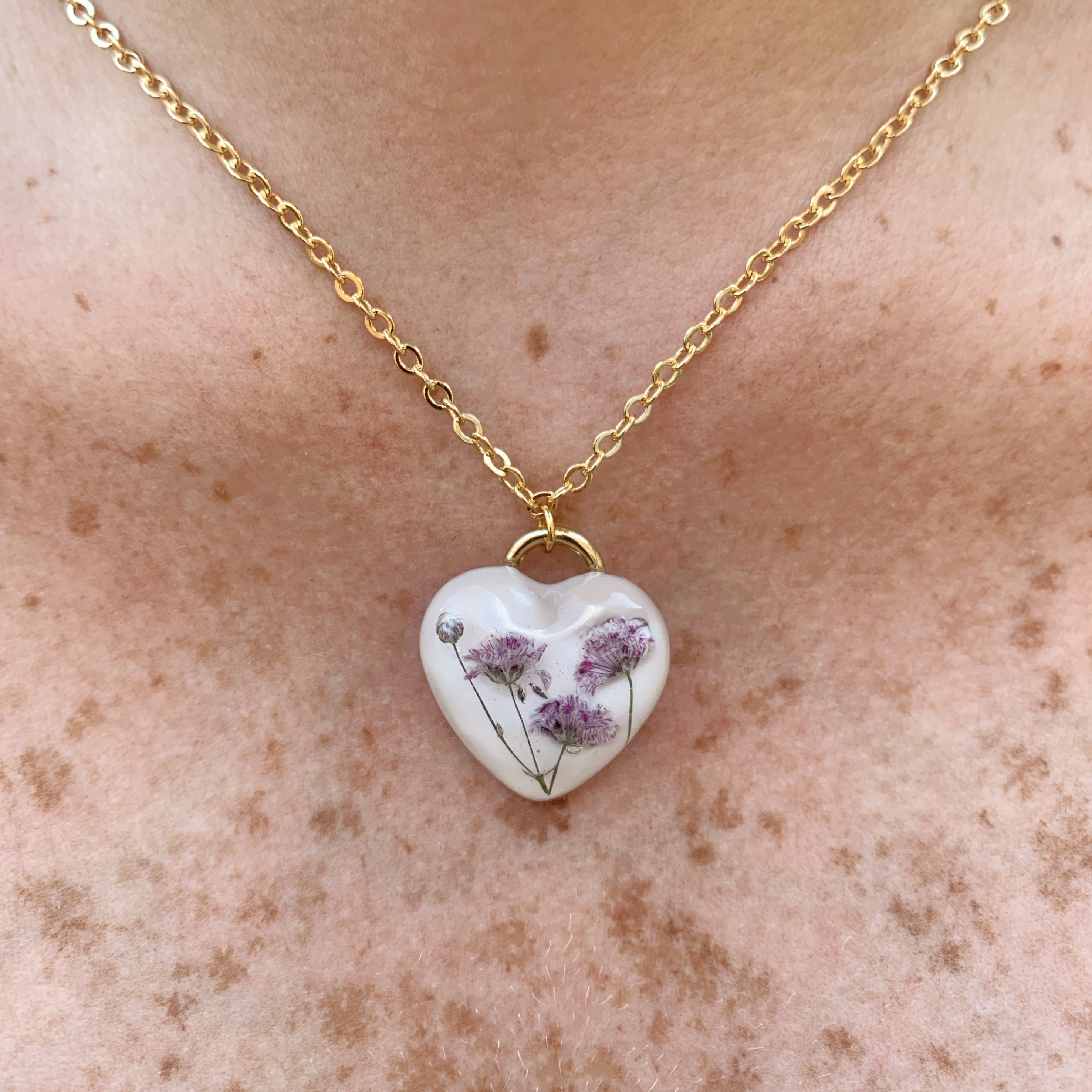 RAOING Flower Heart Pendant 【Texture】 RAOING Flower Heart Pendant 【Texture】