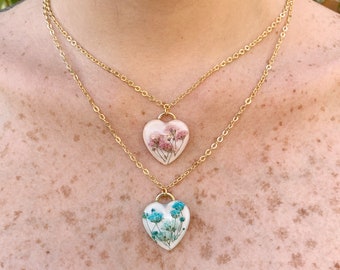 RAOING Flower Heart Pendant 【Texture】 RAOING Flower Heart Pendant 【Texture】
